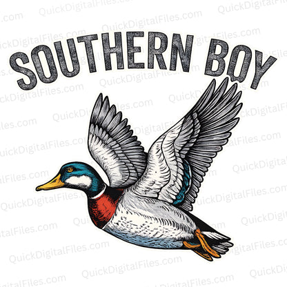 southern boy duck png