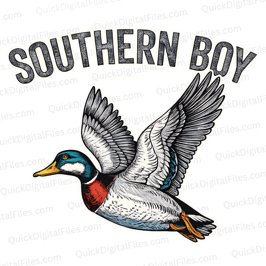 southern boy duck png