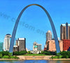 "Digital STL Arch Oil Painting Art Printable in PNG, SVG, PDF"