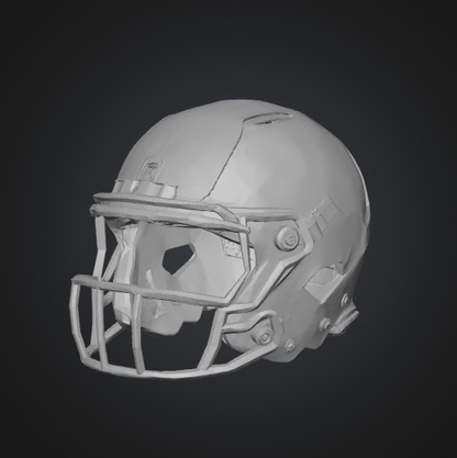 sports helmet stl printable
