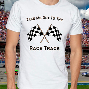 "Checkered Flag Racing Digital Design for T-Shirt Printing"