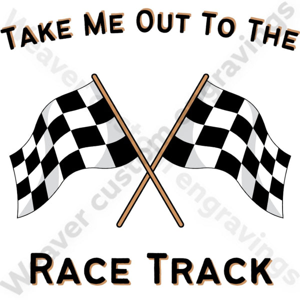 "Printable Race Track Clipart for Motor Sports Enthusiasts"