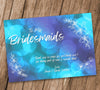"Editable Thank You Bridesmaids Card Template Digital Download"