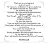 "The Lord Is My Shepherd Psalm 23 SVG, PNG, PDF"