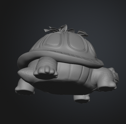 turtle sculpture STL