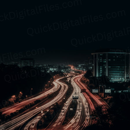 City Nights - Time Lapse: SVG PNG PDF