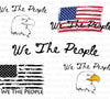  'We The People' - Patriotic Digital Designs Pack Download