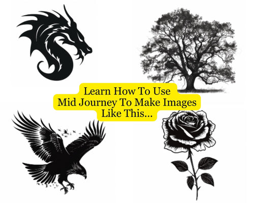 20 Prompts for Midjourney:  Mastering Silhouette Art